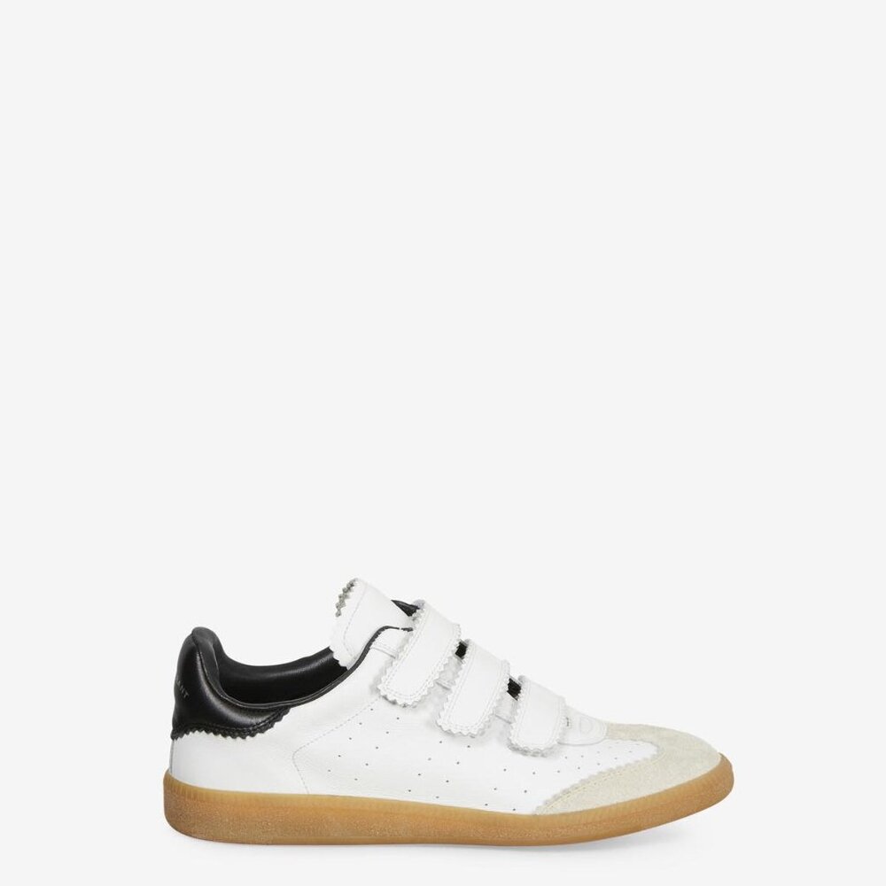 Womens Isabel Marant Beth sneakers Beth low-top leather sneakers